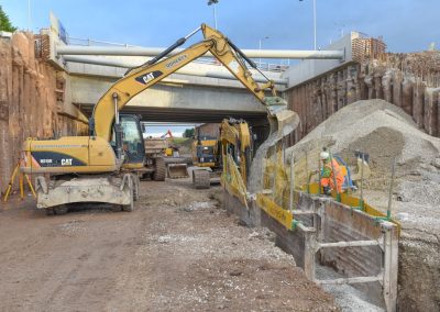 Drainage installation (101)